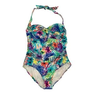 Catalina Tropical Print One Piece NWOT - Large 12/14